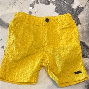 BOSS Yellow Shorts